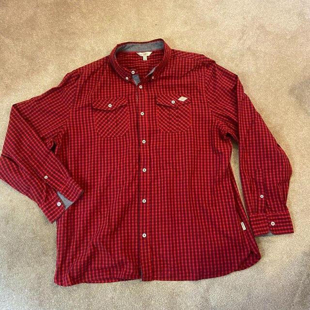 Preloved Men's Shirt - Red - XXL on Productcaster.