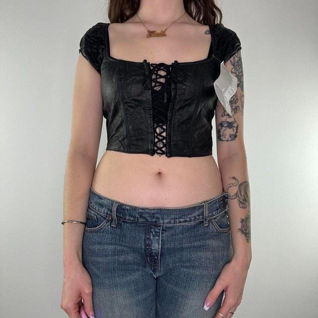 Vintage Women's Shirt - Black - S on Productcaster.