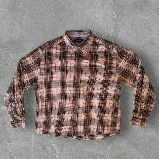 Tommy Hilfiger Men's Shirt - Brown - XL on Productcaster.