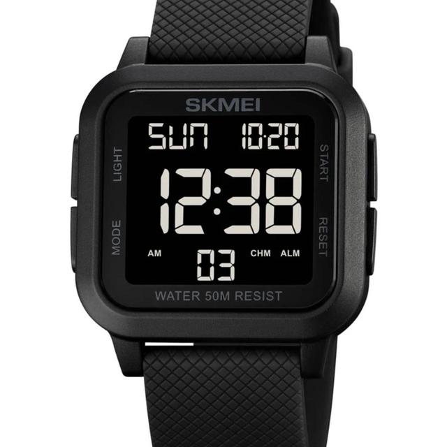 Men's Digital Watch - Black on Productcaster.