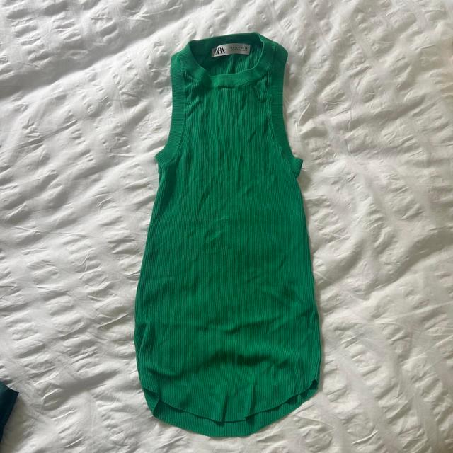 Zara Women's Vest - Green - S on Productcaster.