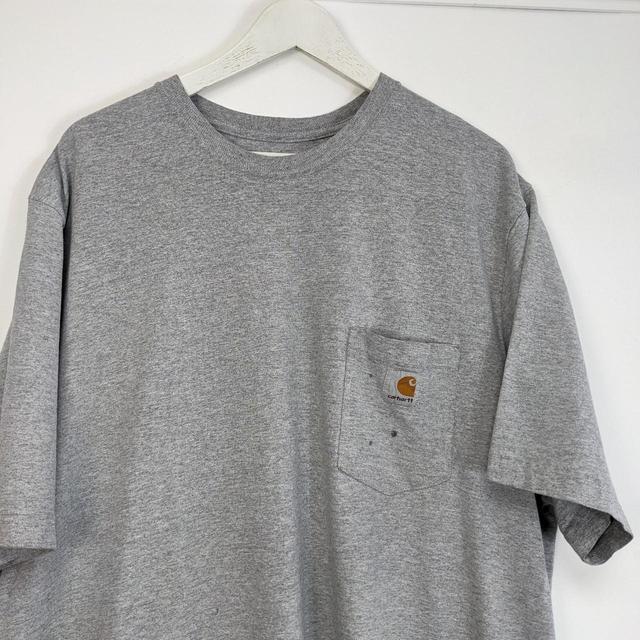 Carhartt Men's T-shirt - Grey - XL on Productcaster.