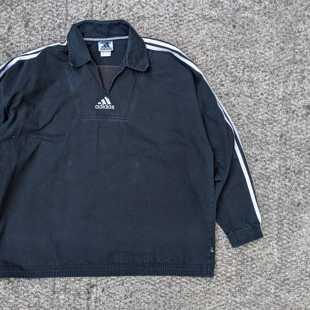 Adidas Men's Shirt - Black/White - XL on Productcaster.