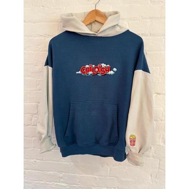 Men's Sweatshirt - Blue/Multi - XS on Productcaster.