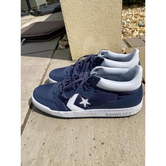 Converse Men's Trainers - Navy - UK 11 on Productcaster.