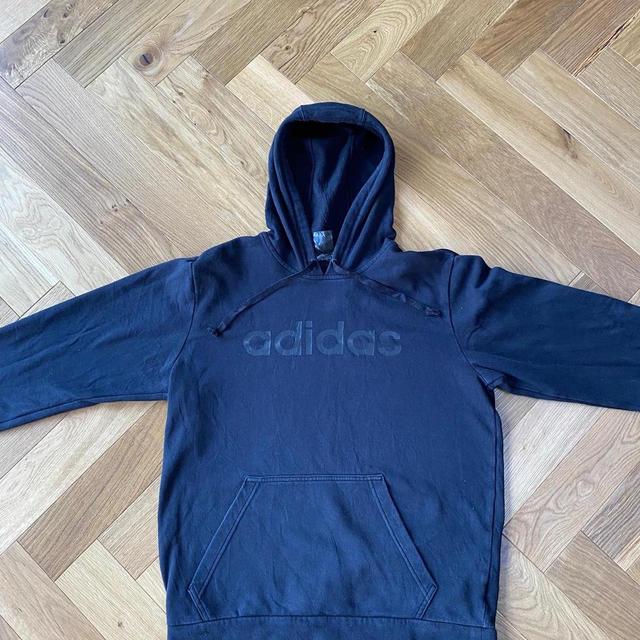 Adidas Men's Hoodie - Black - M on Productcaster.