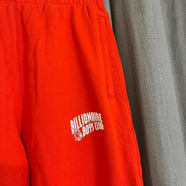 Billionaire Boys Club Men's Sweatpants - Red/Orange - S on Productcaster.