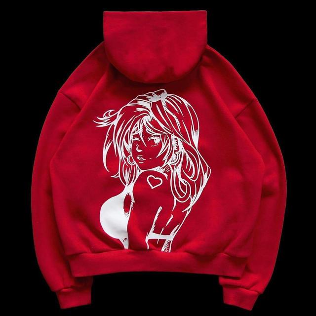 Named Collective Women's Hoodie - Red - S on Productcaster.