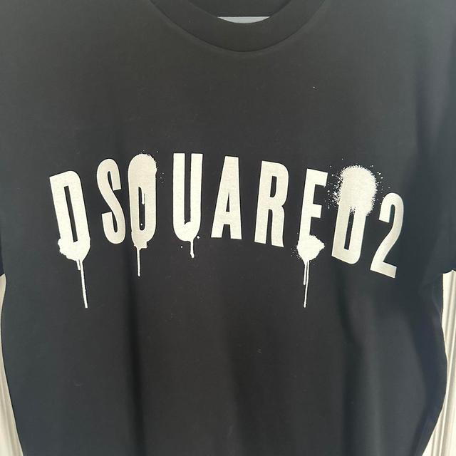 Dsquared2 Men's T-shirt - Black - M on Productcaster.