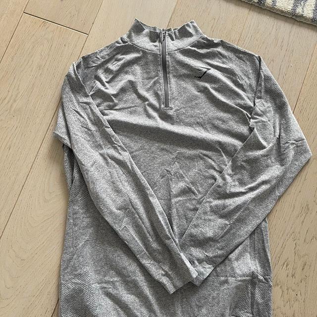 Gymshark Men's Top - Grey - XL on Productcaster.