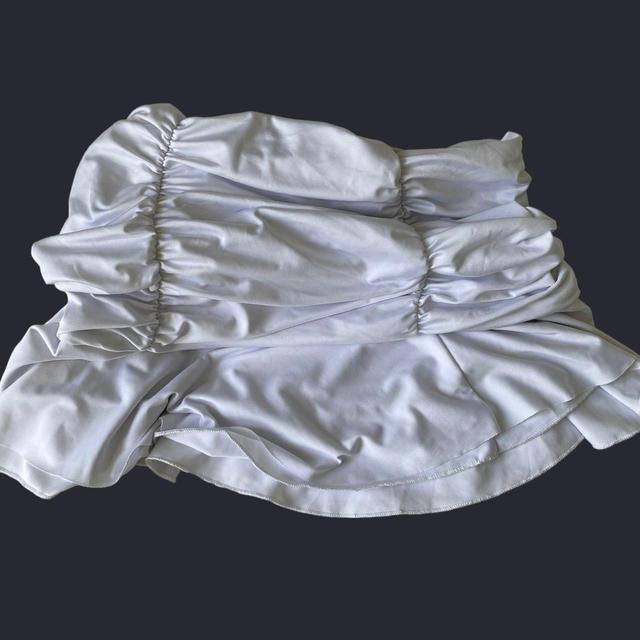 Women's Skirt - White/Blue - M on Productcaster.