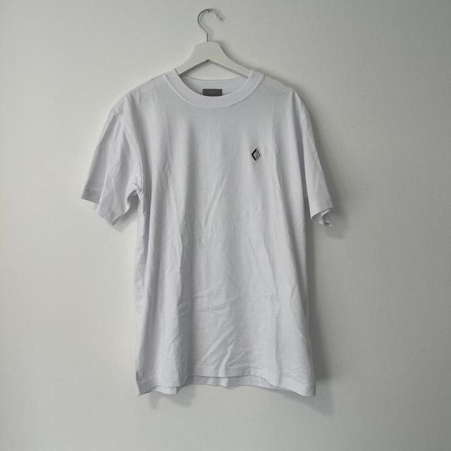 Dior Men's T-shirt - White/Grey - XS on Productcaster.