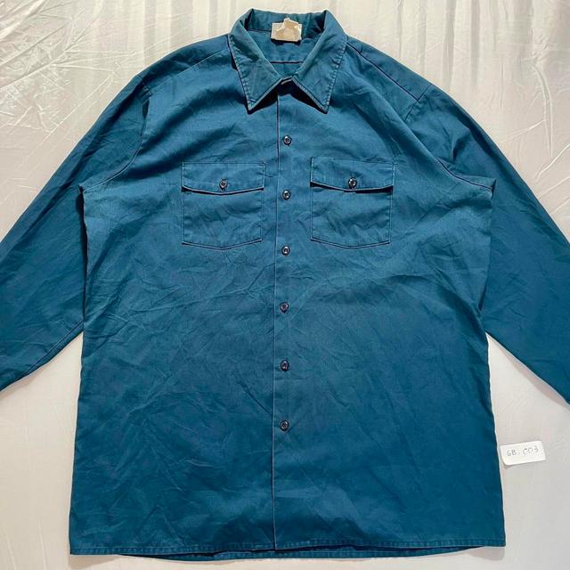 Dickies Men's Shirt - Blue - XL on Productcaster.