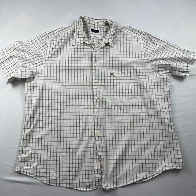 Burberry Men's Shirt - Cream/Brown - XL on Productcaster.