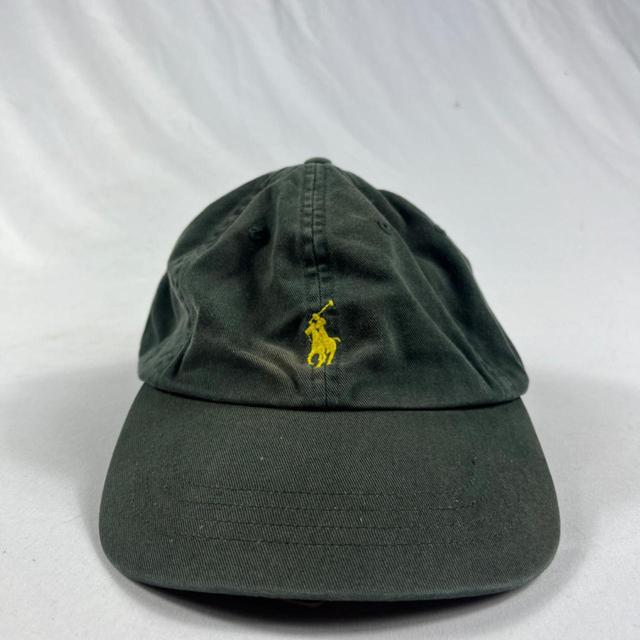 Polo Ralph Lauren Men's Caps - Green/Yellow on Productcaster.