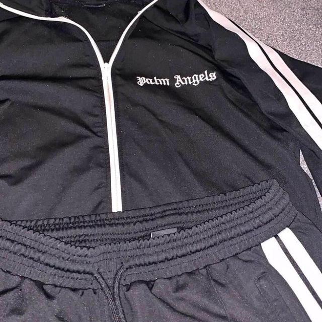 Palm Angels Men's Sweatpants - Black - L on Productcaster.