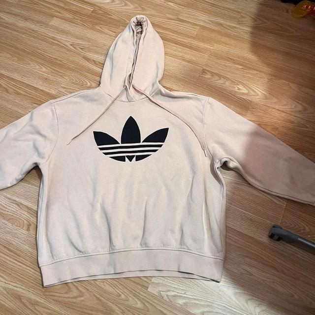 Adidas Originals Women's Hoodie - Tan/Cream - XL on Productcaster.