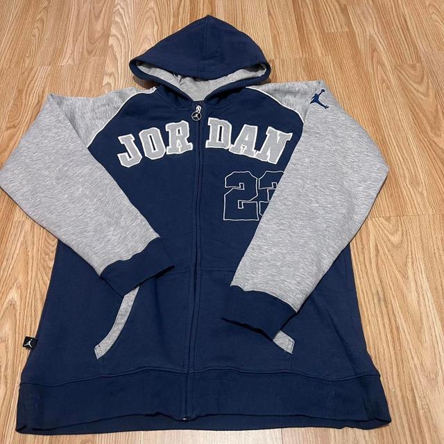 Jordan Kids' Hoodie - Navy on Productcaster.