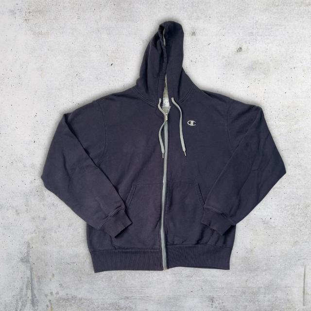 Champion Men's Hoodie - Navy - M on Productcaster.