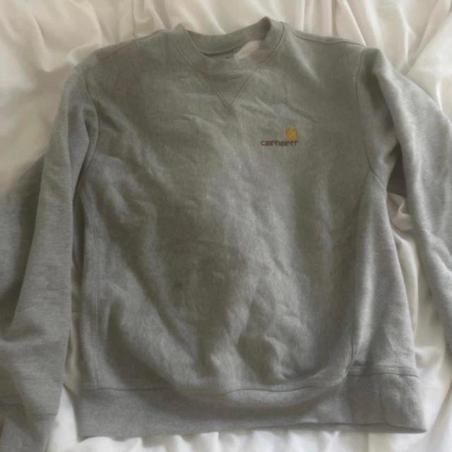 Carhartt Men's Jumper - Grey - S on Productcaster.