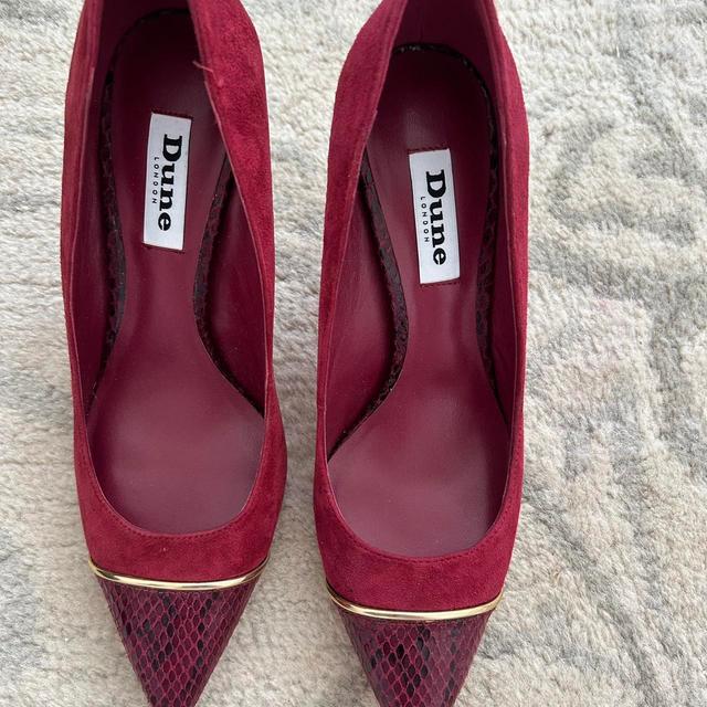 Dune Women's Footwear - Burgundy/Red - UK 5 on Productcaster.