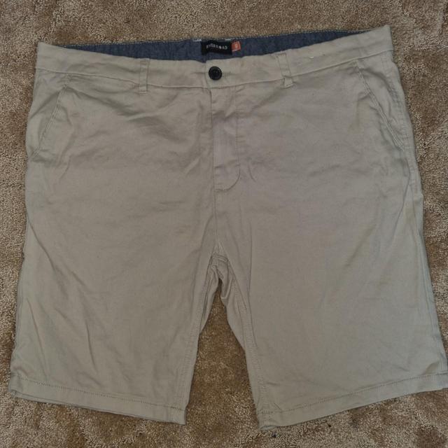 Men's Shorts - Cream - 40" on Productcaster.