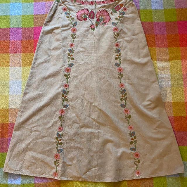 Women's Skirt - Tan/Multi - UK 14 on Productcaster.