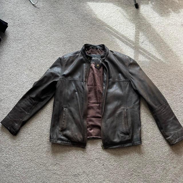 Lakeland Leather Men's Jacket - Brown - S on Productcaster.