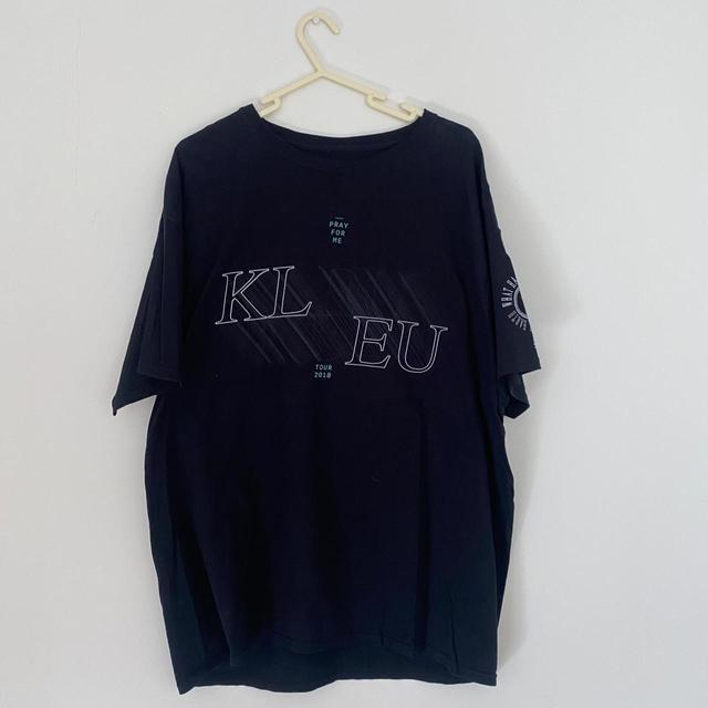 Men's T-shirt - Black/Navy - XL on Productcaster.