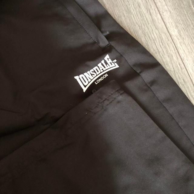 Lonsdale Men's Sweatpants - Black/White - M on Productcaster.