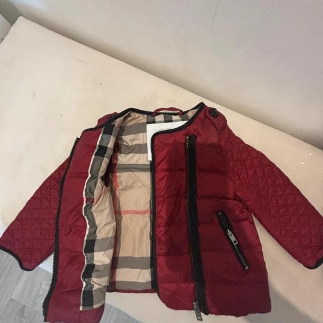 Burberry Kids' Puffer - Red/Burgundy - 12-18 months on Productcaster.