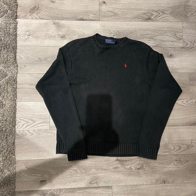 Ralph Lauren Men's Jumper - Black - XL on Productcaster.