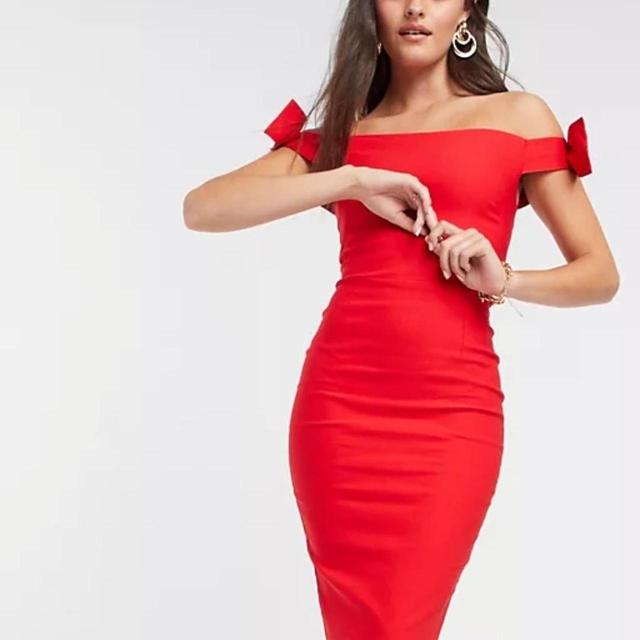 Vesper Women's Pencil Dress - Red - 6 on Productcaster.