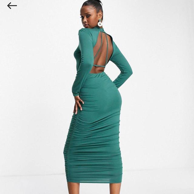 ASOS Women's Maxi Dress - Green - 10 on Productcaster.