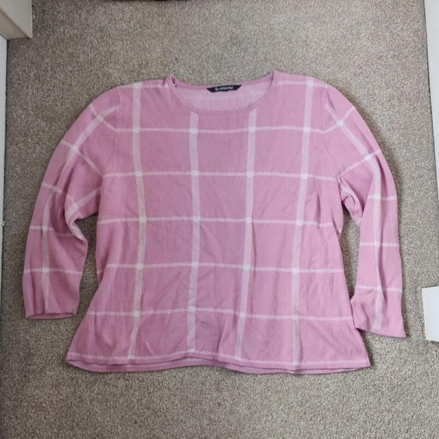 Bonmarché Women's Sweatshirt - Pink - 18 on Productcaster.