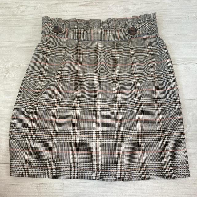 Topshop Women's Mini Skirt - Brown - UK 8 on Productcaster.