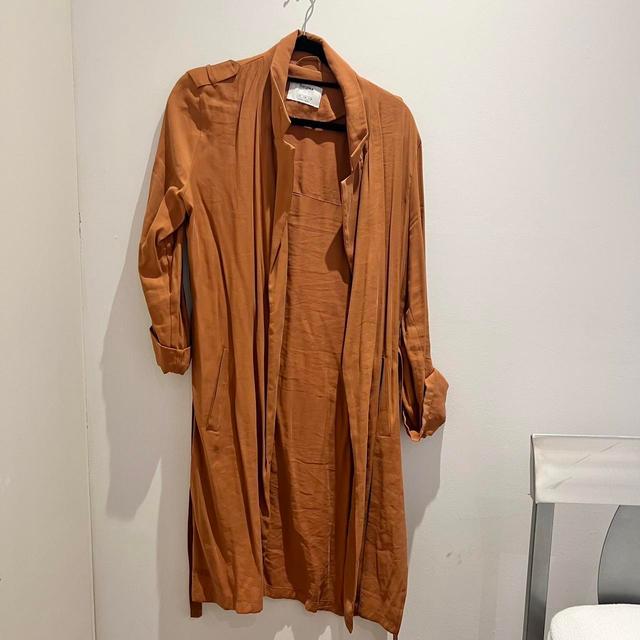 Bershka Women's Coat - Orange - M on Productcaster.