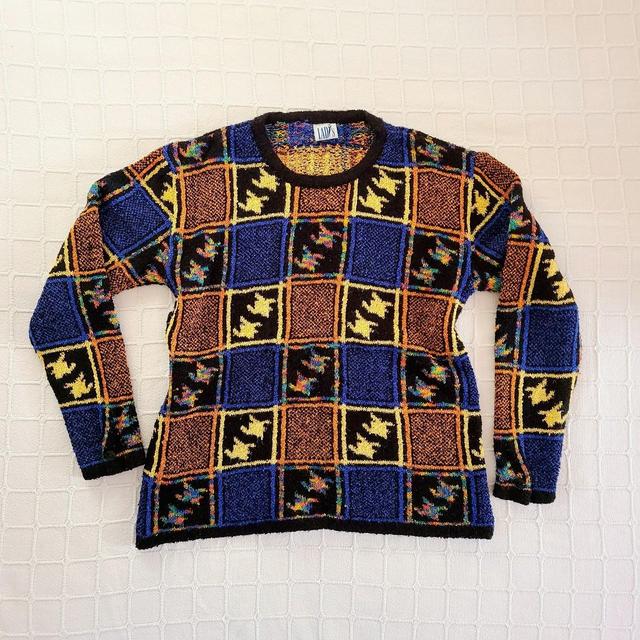 Vintage Women's Jumper - Multi - 8 on Productcaster.