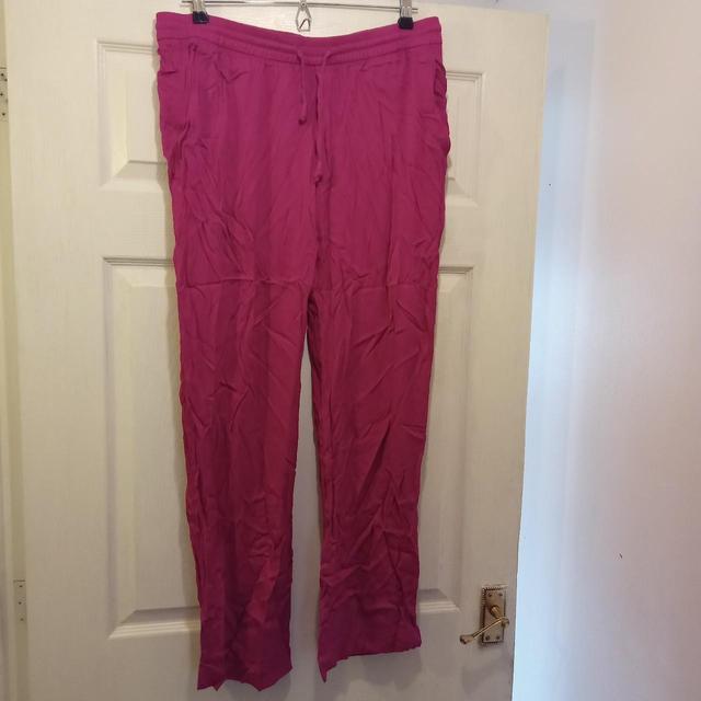 Zara Women's Trousers - Pink - XL on Productcaster.