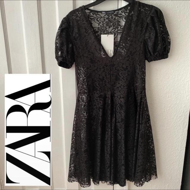 Zara Women's Mini Dress - Black - S on Productcaster.