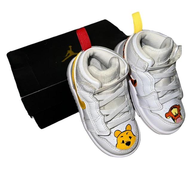 Jordan Kids' Trainers - White/Multi - 5-5.5 on Productcaster.