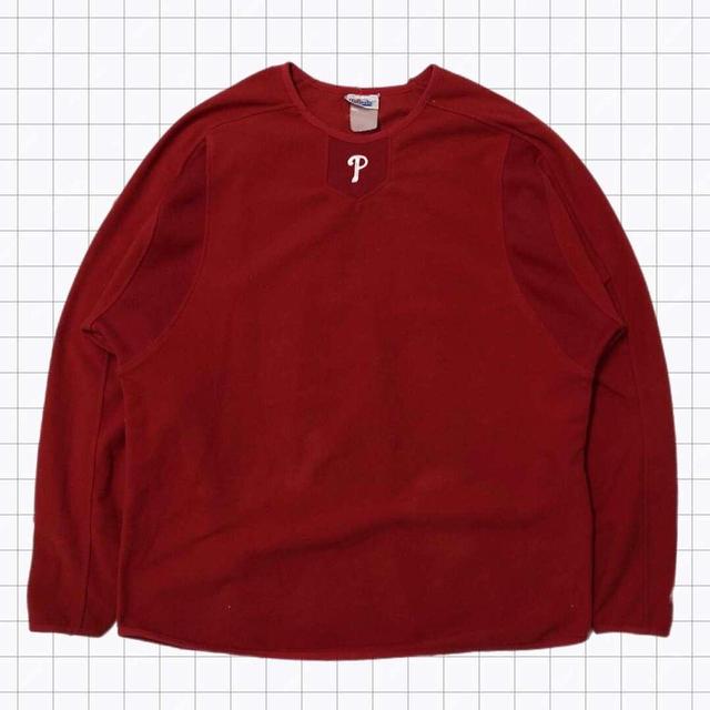 American Vintage Men's Jumper - Red - XL on Productcaster.