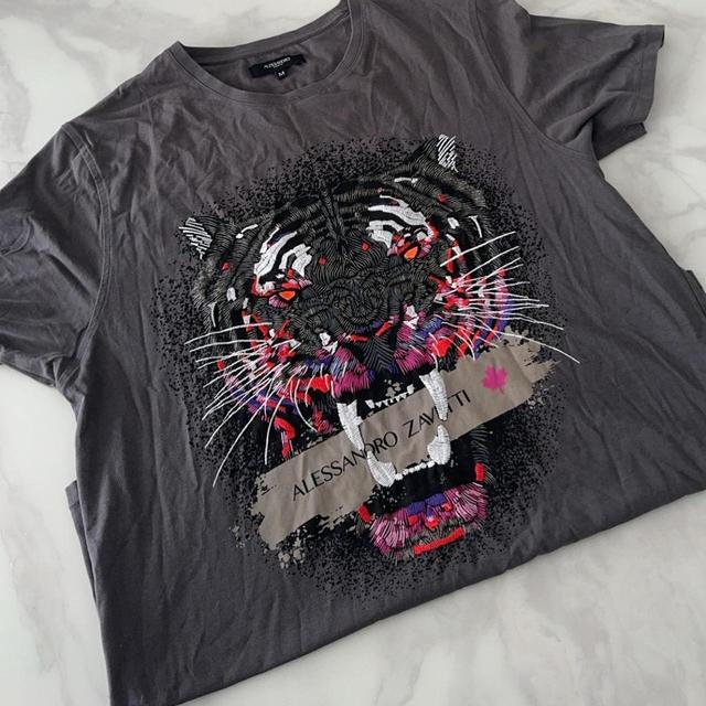 Men's T-shirt - Grey - M on Productcaster.