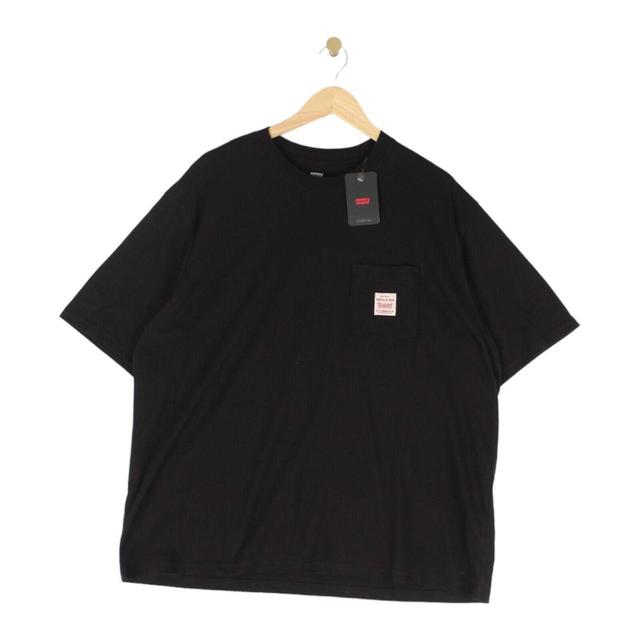 Levi's Men's T-shirt - Black - L on Productcaster.