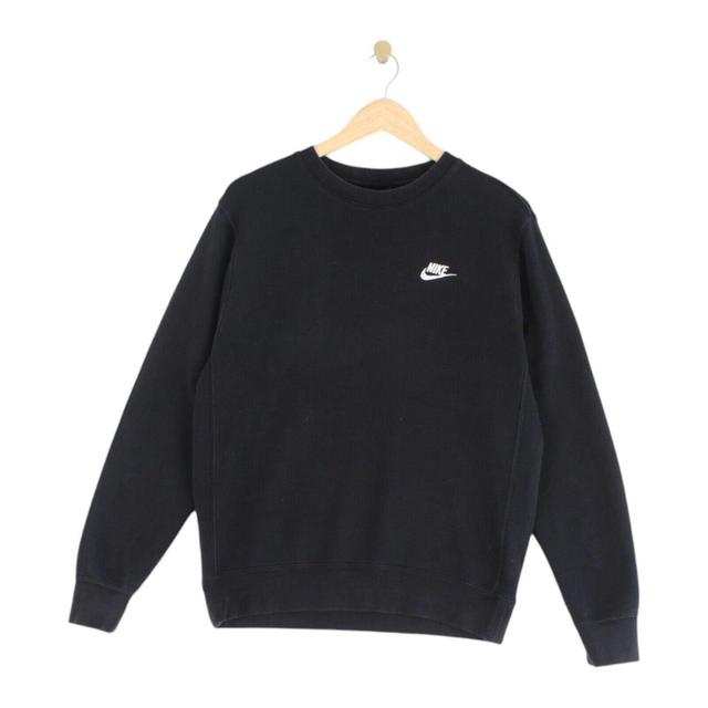 Nike Men's Sweatshirt - Black - S on Productcaster.