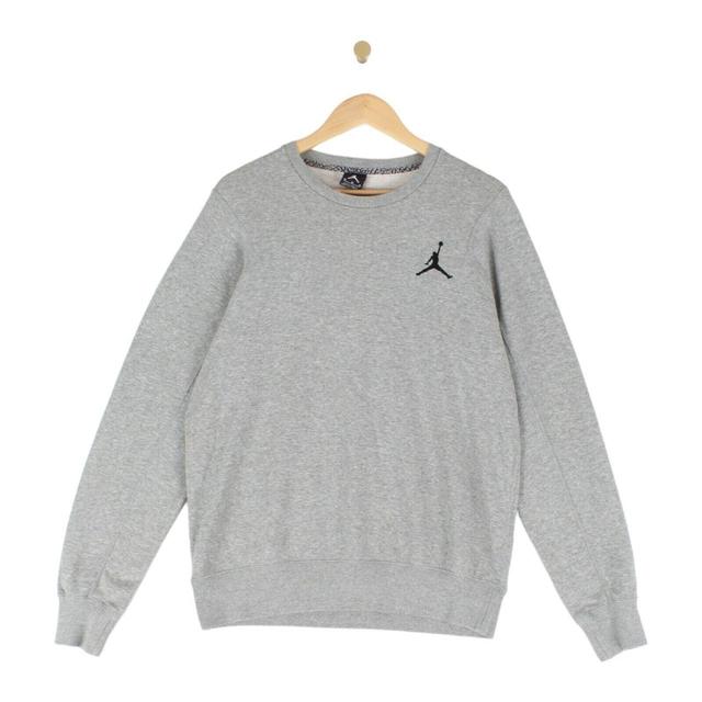 Nike Men's Sweatshirt - Grey - M on Productcaster.