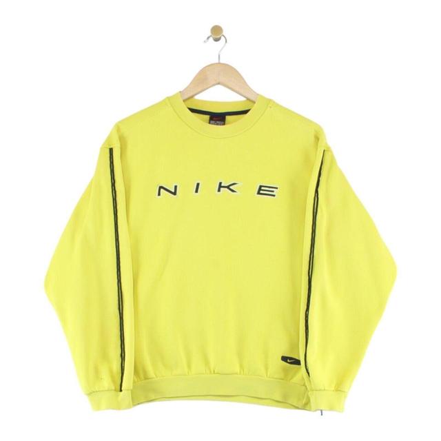 Nike Women's Sweatshirt - Yellow - S on Productcaster.