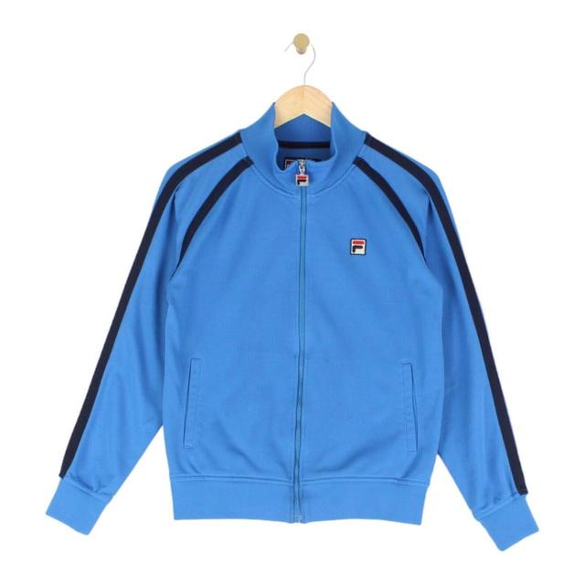 Fila Men's Coat - Blue - S on Productcaster.