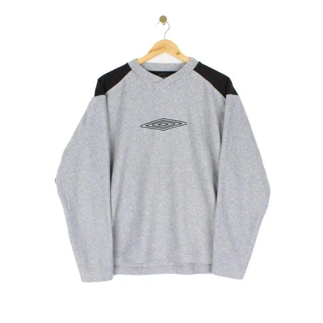 Umbro Men's Sweatshirt - Grey - M on Productcaster.