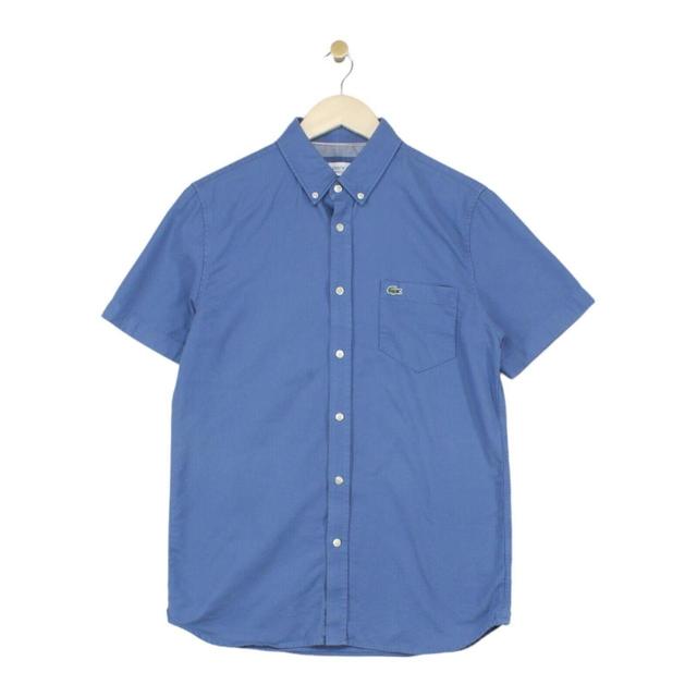 Lacoste Men's Shirt - Blue - S on Productcaster.